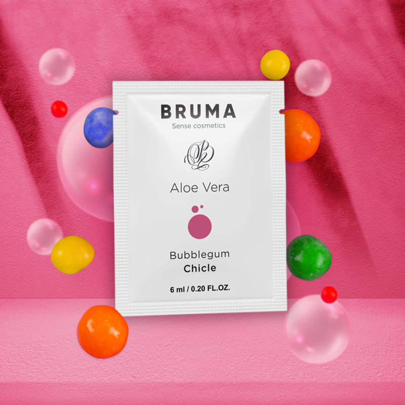 BRUMA - ALOE VERA SLIDING GEL BUBBLEGUM FLAVOR 6 ML