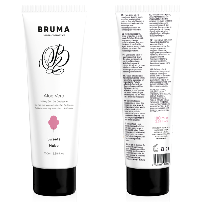 BRUMA - ALOE VERA SLIDING GEL SWEETS FLAVOR 100 ML