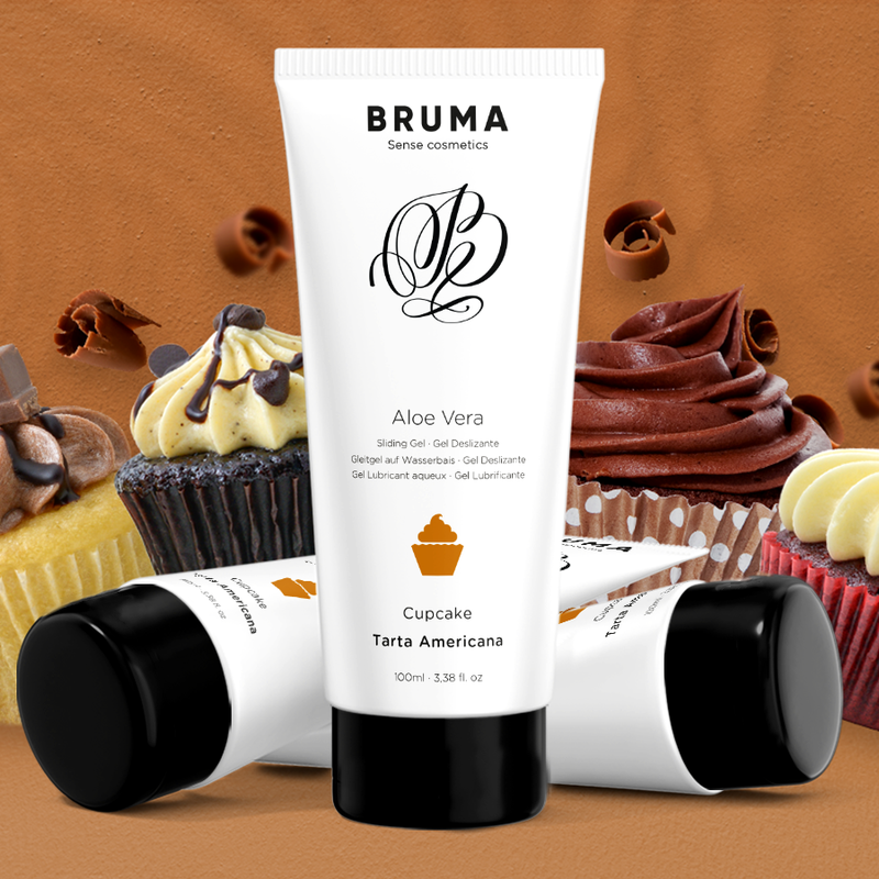 BRUMA - ALOE VERA SLIDING GEL CUPCAKE FLAVOR 100 ML