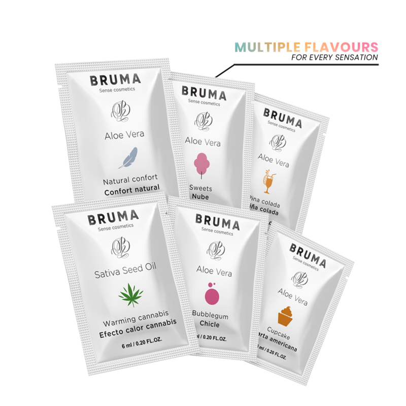 BRUMA - ALOE VERA SLIDING GEL BUBBLEGUM FLAVOR 6 ML