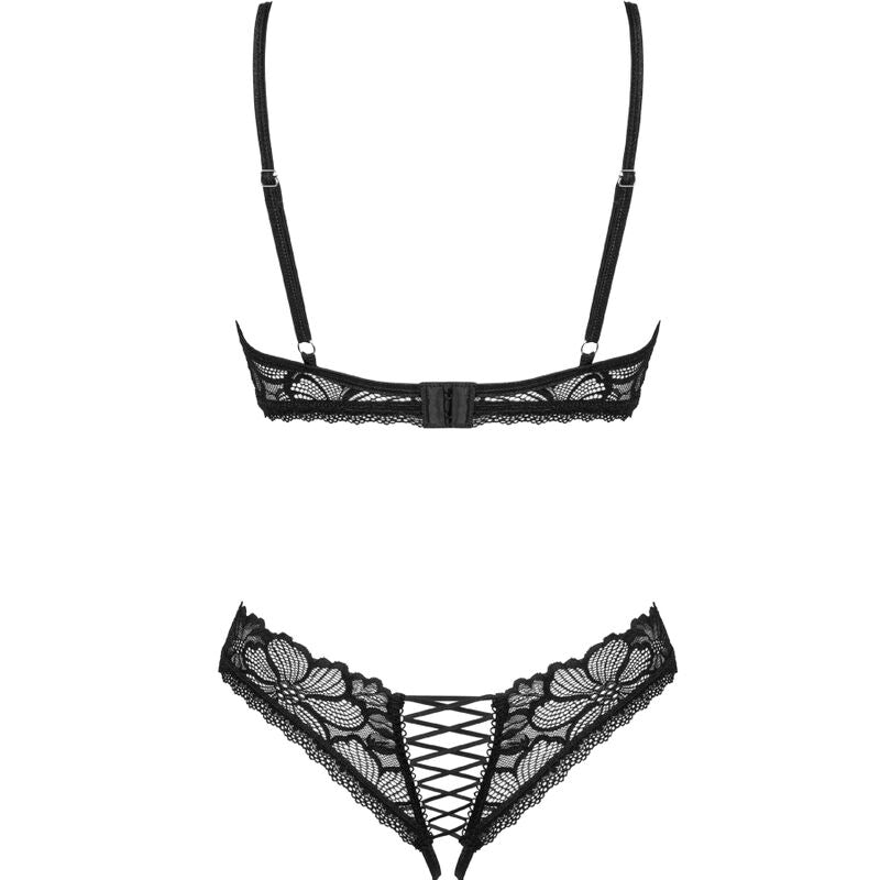 OBSESSIVE - SERAFIA SET TWO PIECES CUPLESS XS/S