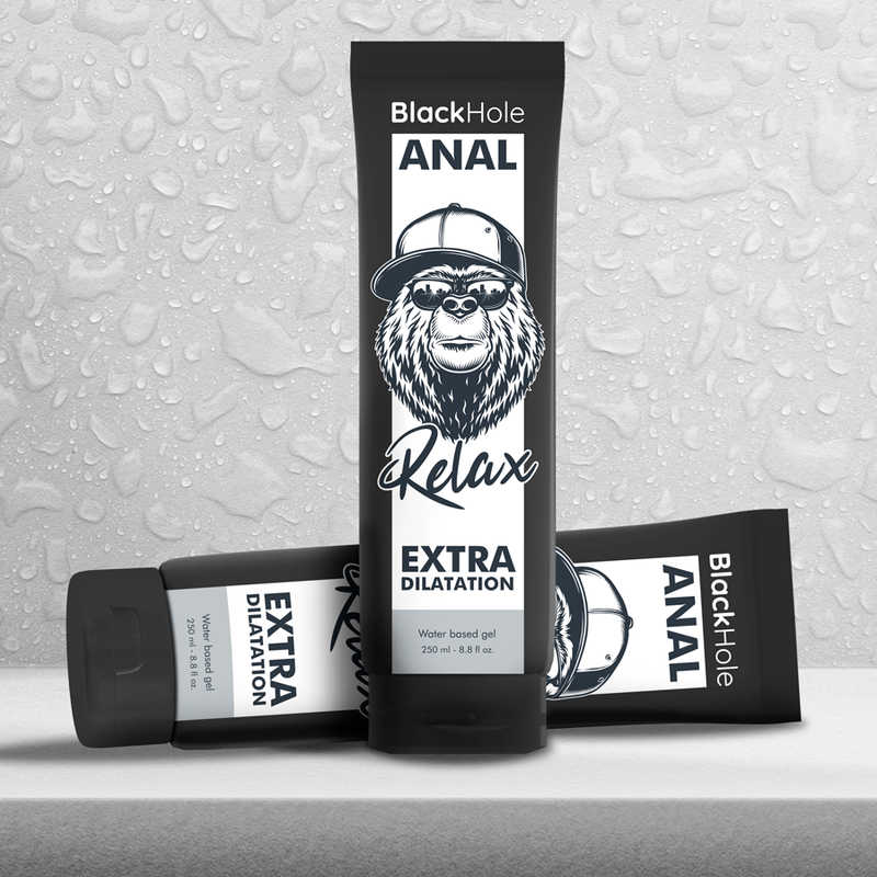 BLACK HOLE - WATER BASE GEL ANAL DILATION 250 ML