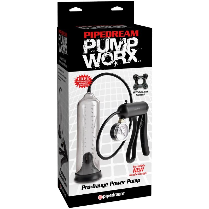 PUMP WORX - PRO-GAUGE POWER PUMP TRANSPARENT