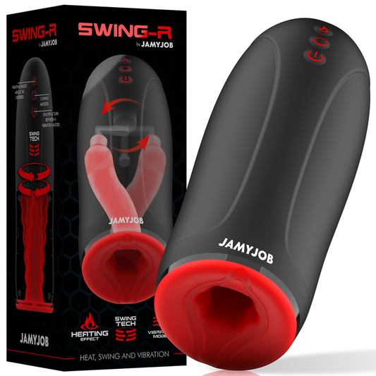 JAMYJOB - SWING-R HEATING EFFECT, SWING TECH AND VIBRATION MASTURBATOR