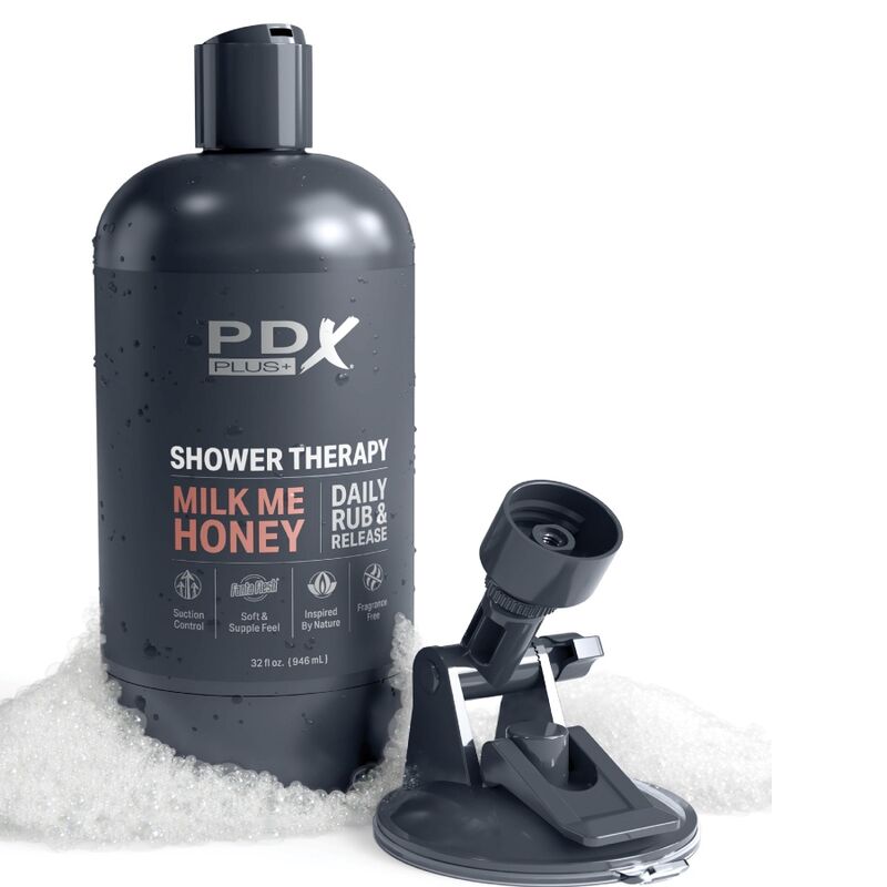 PDX PLUS - STROKER MASTURBATOR DISCRETE BOTTLE DESIGN MILK ME HONEY CANDY SHAMPOO