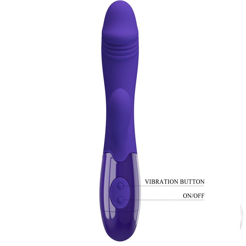 PRETTY LOVE - SNAPPY YOUTH VIBRATOR & G-SPOT STIMULATOR VIOLET