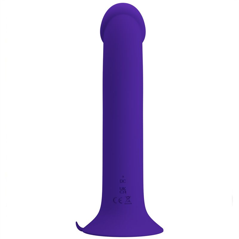 PRETTY LOVE - MURRAY YOUTH VIBRATING DILDO & RECHARGEABLE VIOLET