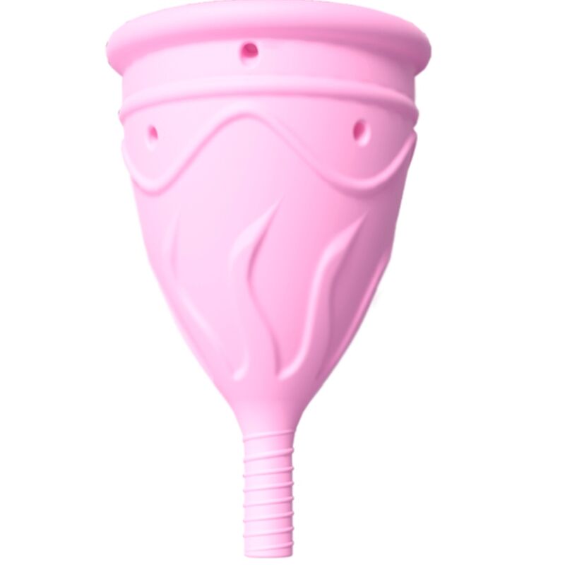 FEMINTIMATE - EVE SILICONE MENSTRUAL CUP - SIZE S