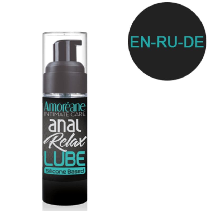 AMOREANE - SILICONE-BASED ANAL LUBRICANT 30 ML EN/RU/DE