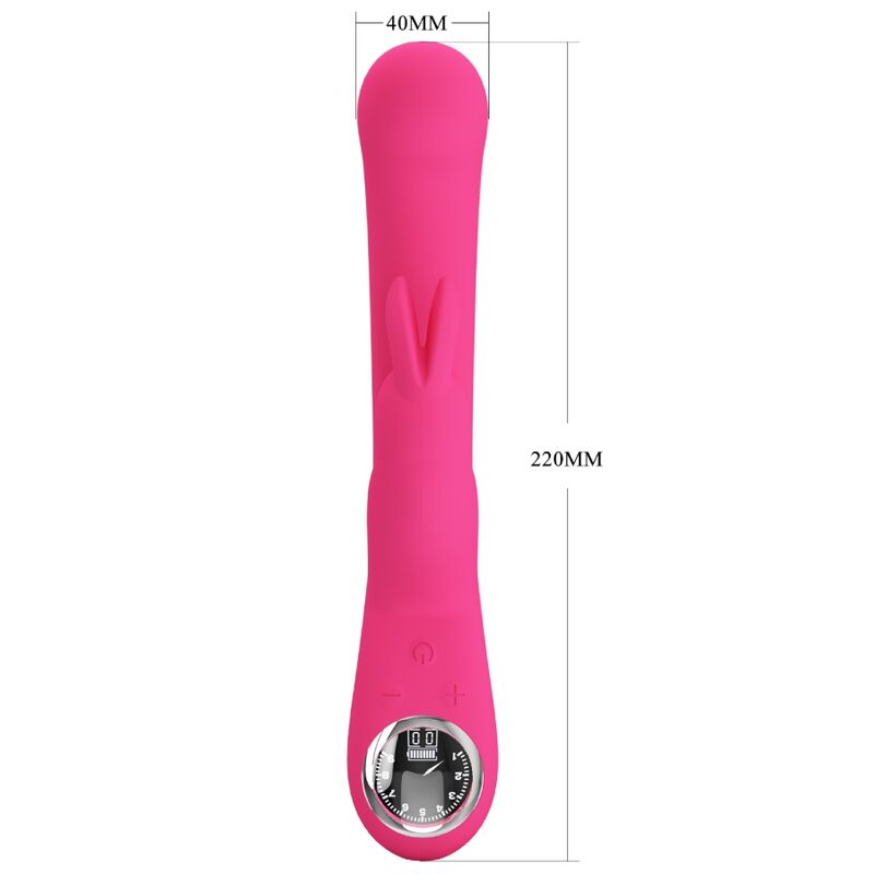 PRETTY LOVE - LAMAR RABBIT VIBRATOR & PINK G-SPOT