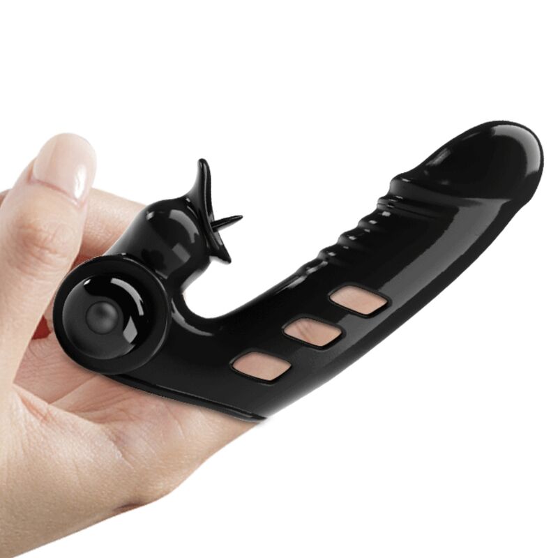 PRETTY LOVE - CORBIN BLACK VIBRATOR FINGER COVER