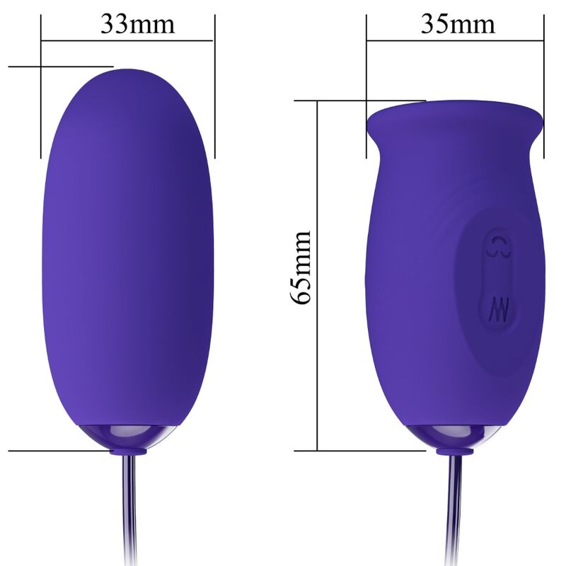 PRETTY LOVE - DAISY YOUTH VIOLET RECHARGEABLE VIBRATOR STIMULATOR