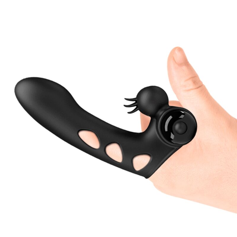 PRETTY LOVE - ORLANDO BLACK VIBRATOR FINGER COVER