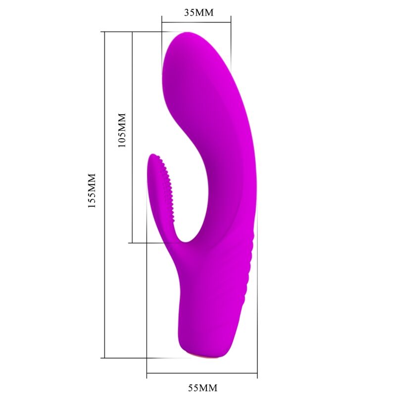 PRETTY LOVE - TIM PURPLE RECHARGEABLE VIBRATOR