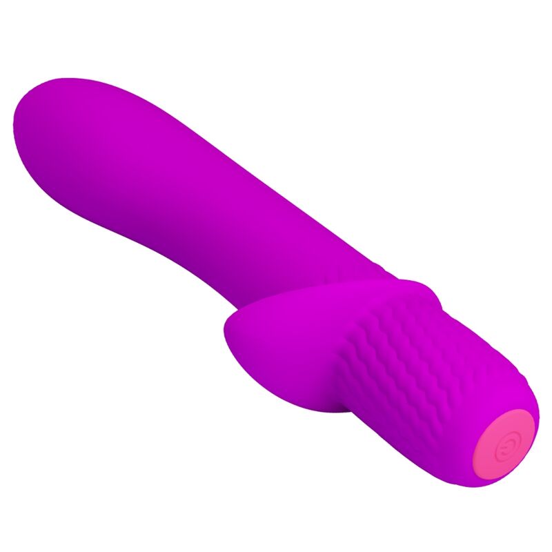 PRETTY LOVE - TROY PURPLE RECHARGEABLE VIBRATOR