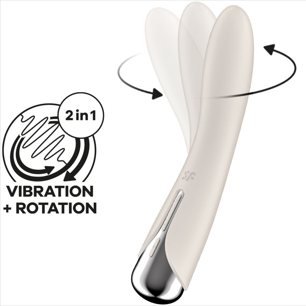 SATISFYER - SPINNING VIBE 1 G-SPOT ROTATOR VIBRATOR RED