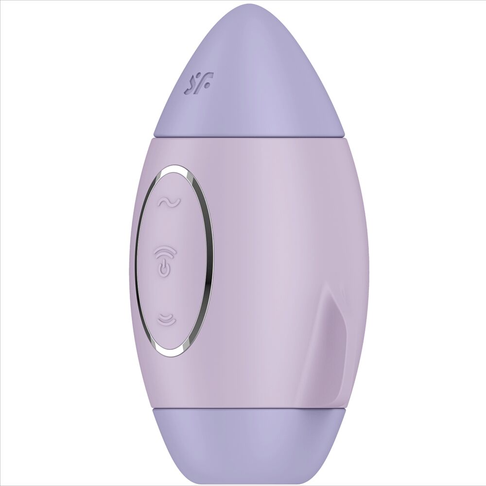 SATISFYER - MISSION CONTROL LILAC SMALL DOUBLE IMPULSE VIBRATOR