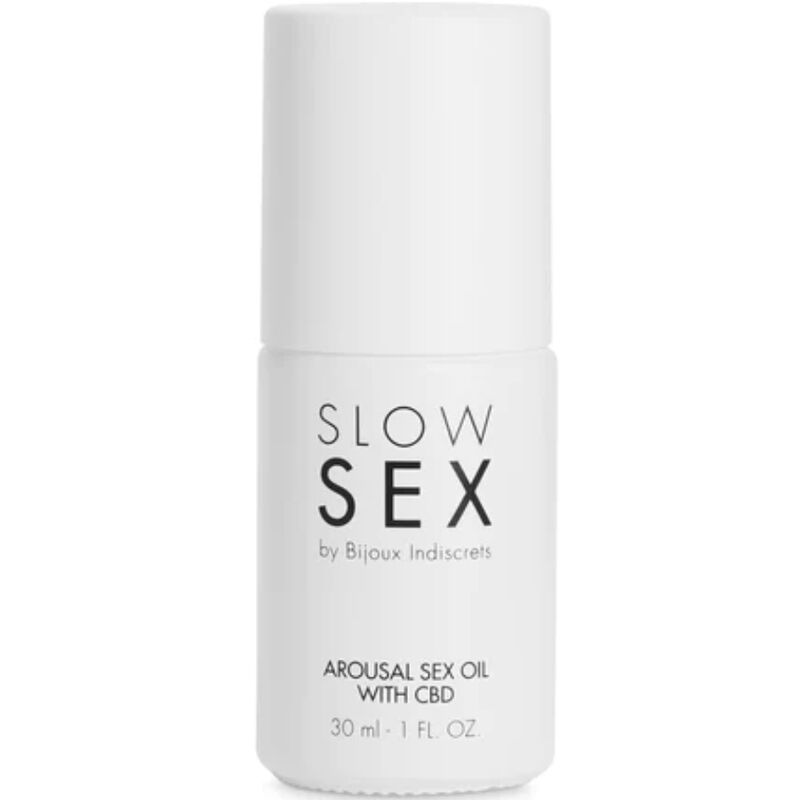 BIJOUX - SLOW SEX SEXUAL MASSAGE OIL WITH CBD 30 ML