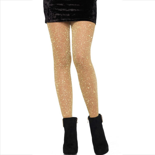 LEG AVENUE - TRANSPARENT TIGHTS GOLDEN