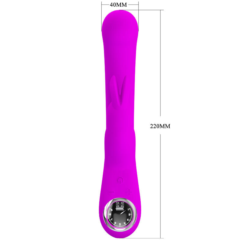 PRETTY LOVE - LAMAR RABBIT VIBRATOR & VIOLET G-SPOT