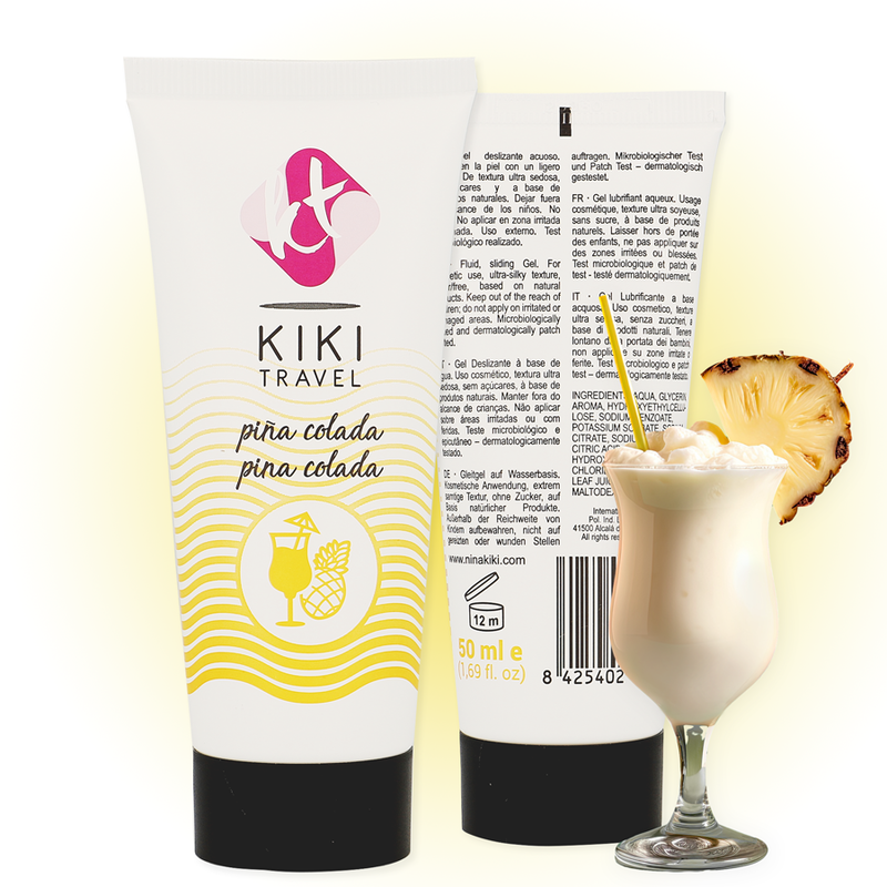 KIKÍ TRAVEL - PINA COLADA LUBRICANT 50 ML