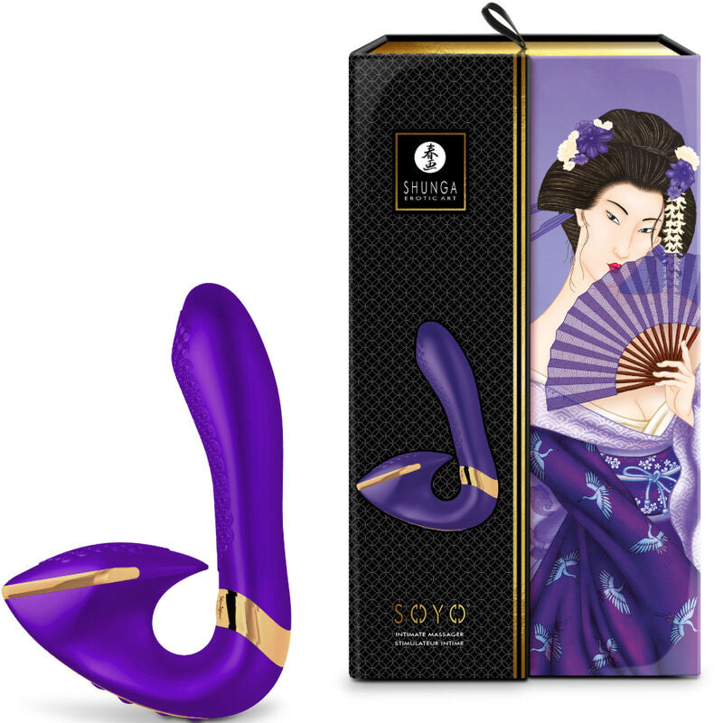 SHUNGA - SOYO INTIMATE MASSAGER BLACK