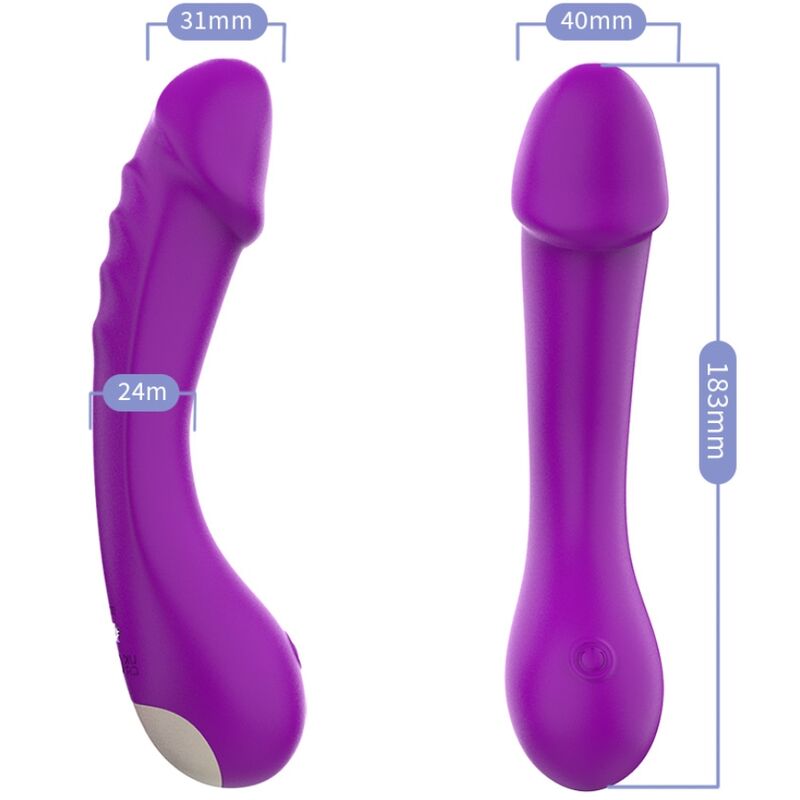 ARMONY - DILDO VIBRATOR G-SPOT SILICONE PURPLE