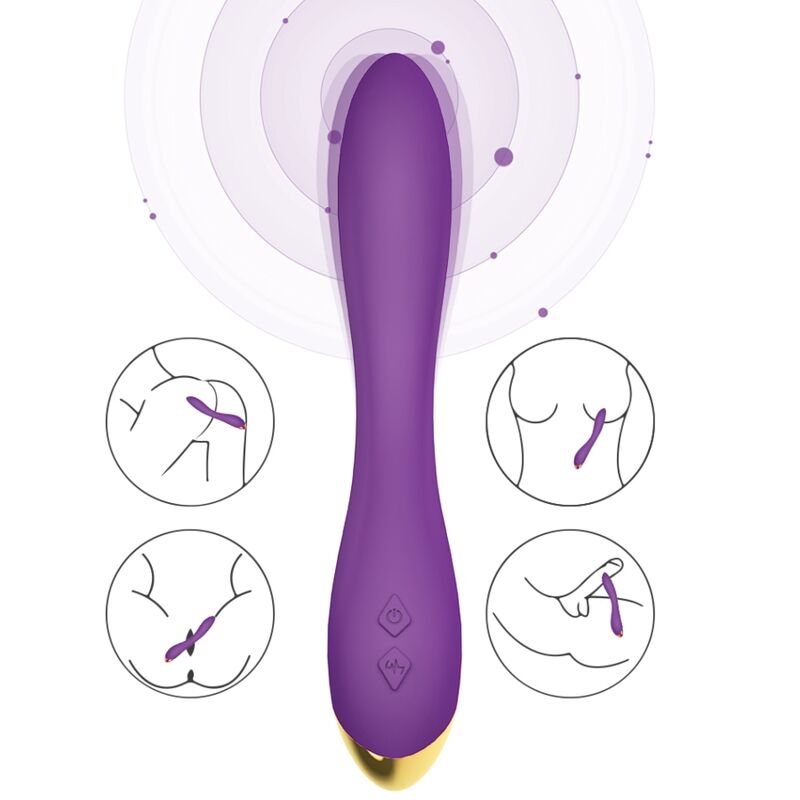 ARMONY - FLAMINGO VIBRATOR MULTIPOSITION PURPLE