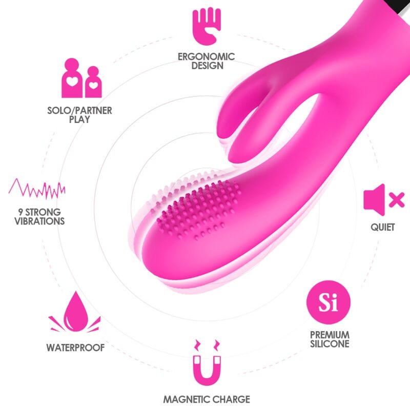 ARMONY - VIBRATOR RABBIT FUCHSIA