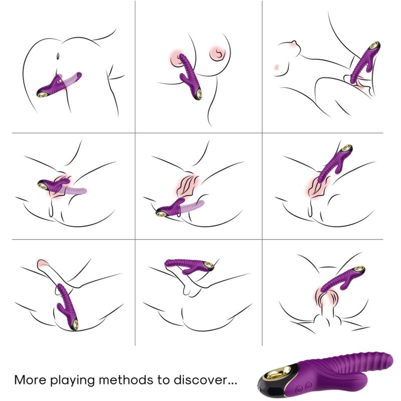 ARMONY - ETERNITY VIBRATOR SILICONE PURPLE