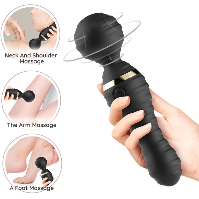 ARMONY - FREEDO MASSAGER & VIBRATOR SMALL BLACK