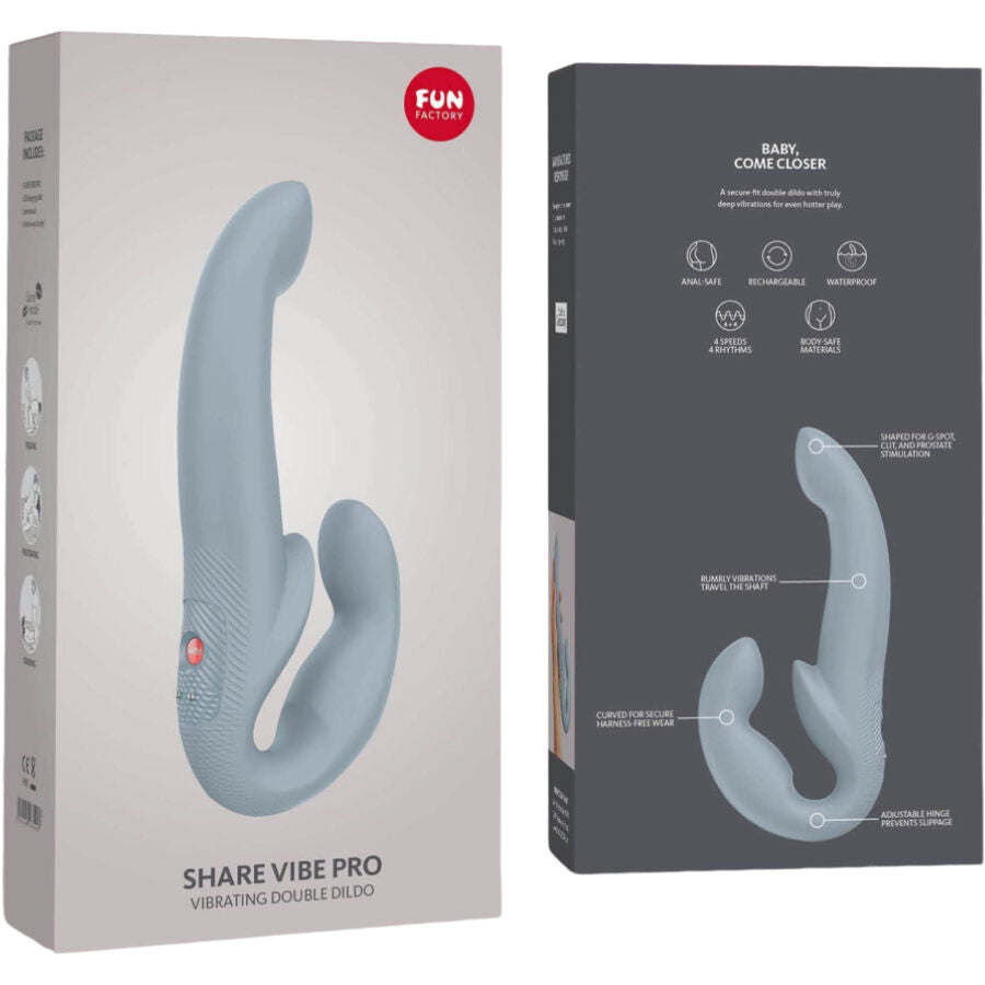 FUN FACTORY - SHARE VIBE PRO DOUBLE VIBRATOR VIOLET