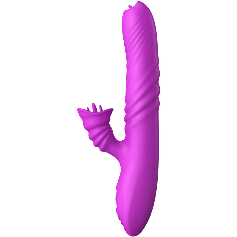 ARMONY - ANGELIA MULTIFUNCTION VIBRATOR DOUBLE TONGUE VIOLET HEAT EFFECT