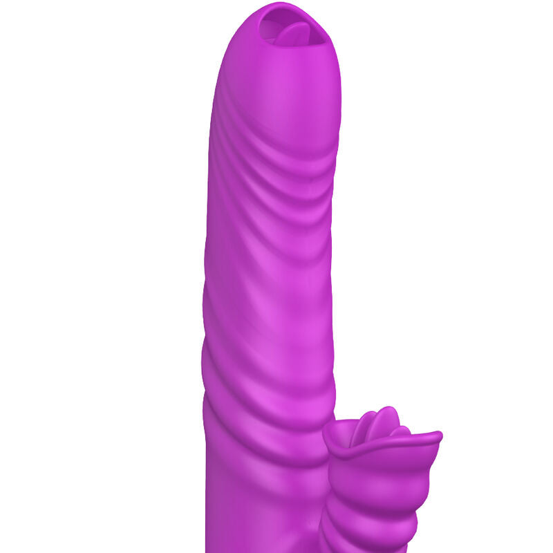 ARMONY - ANGELIA MULTIFUNCTION VIBRATOR DOUBLE TONGUE VIOLET HEAT EFFECT