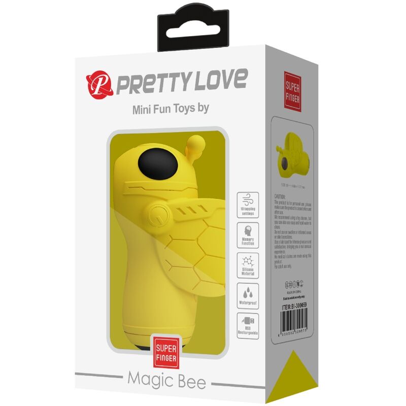 PRETTY LOVE - MINI FUN TOYS BY MAGIC BEE VIBRATOR & SUCKER