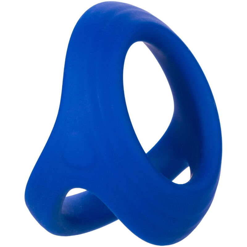 CALEXOTICS - ADMIRAL COCK BALL DUAL RING BLUE