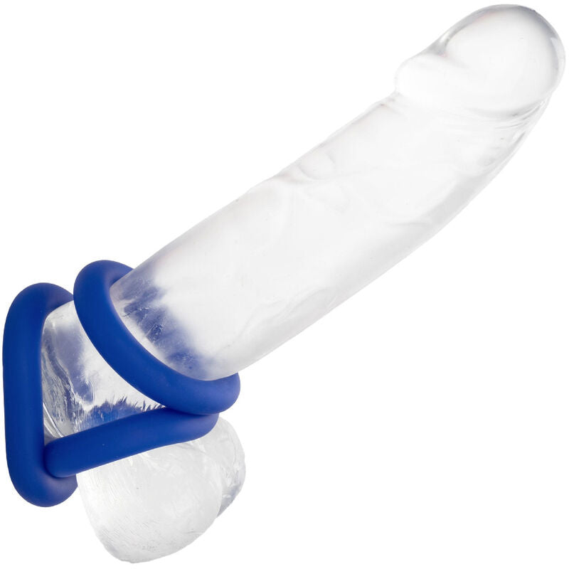 CALEXOTICS - ADMIRAL COCK RING SET BLUE