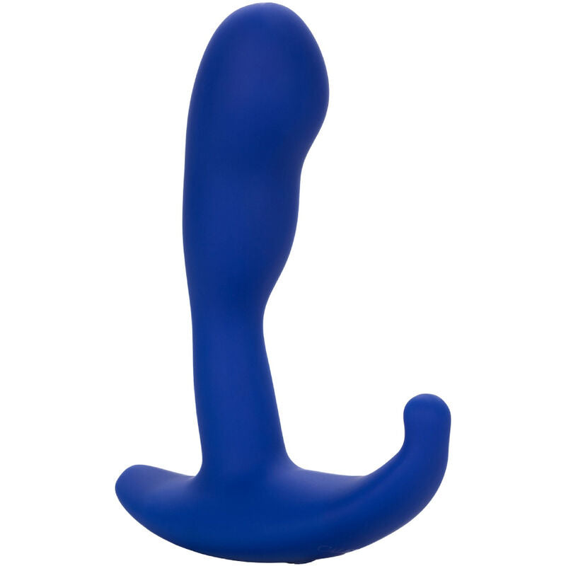 CALEXOTICS - ADMIRAL CURVED ANAL STIMULATOR & VIBRATOR BLUE