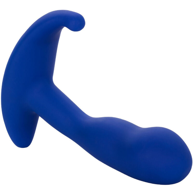 CALEXOTICS - ADMIRAL CURVED ANAL STIMULATOR & VIBRATOR BLUE