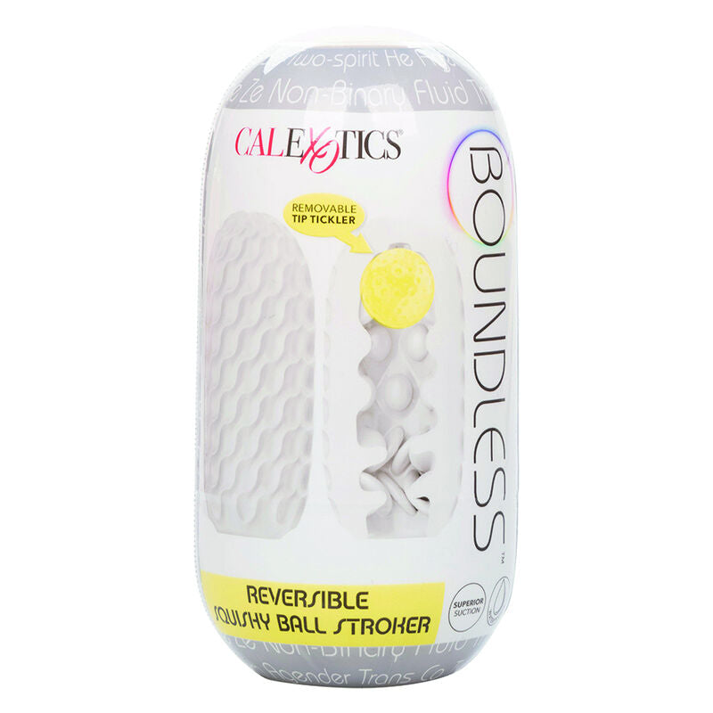 CALEXOTICS - BOUNDLESS REVERSIBLE SQUISHY BALL STROKE GREY