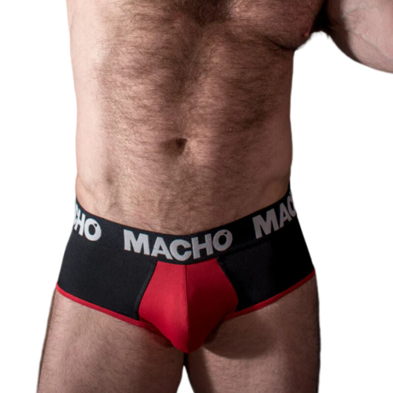 MACHO - MS26N SLIP BLACK/RED M