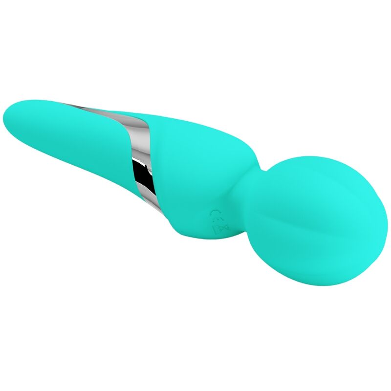 PRETTY LOVE - WALTER VIBRATOR WAND AQUA GREEN