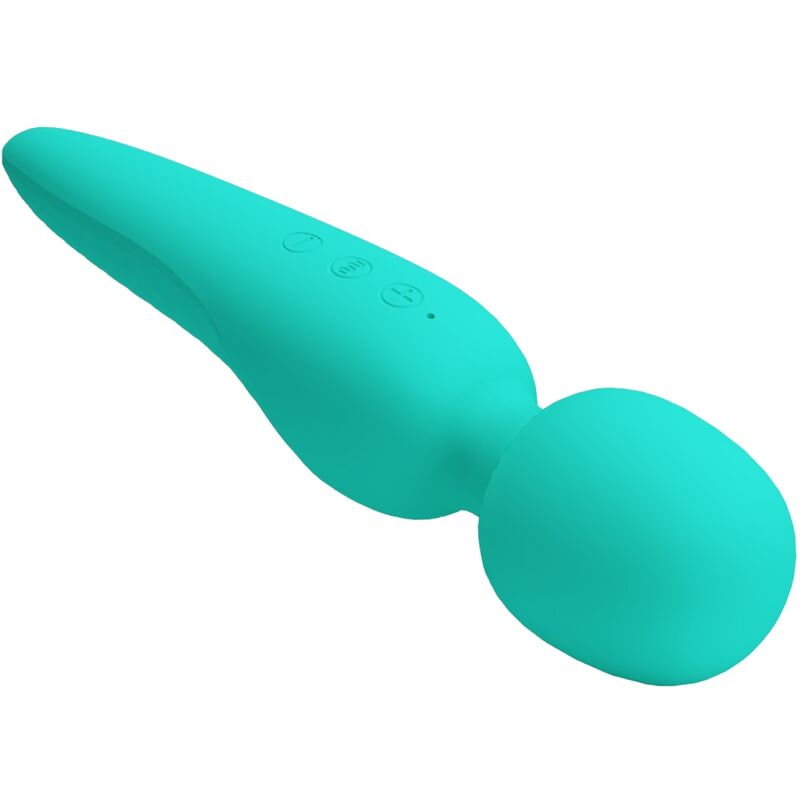 PRETTY LOVE - MEREDITH MASSAGER 12 VIBRATION MODES AQUA GREEN