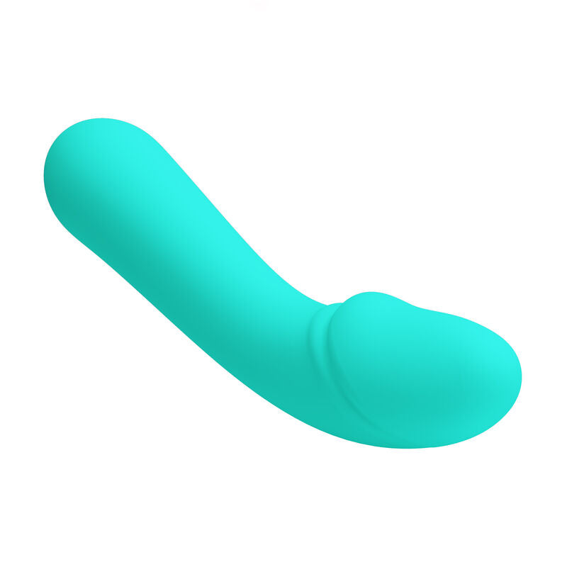 PRETTY LOVE - CETUS RECHARGEABLE VIBRATOR AQUA GREEN