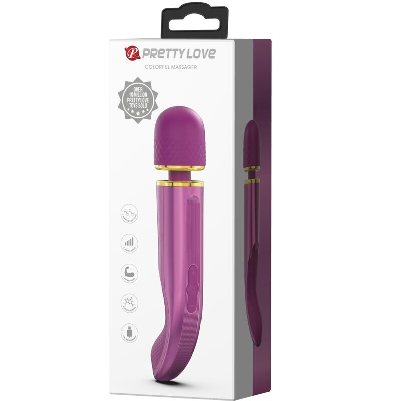 PRETTY LOVE - MASSAGER 7 VIBRATION MODES PURPLE