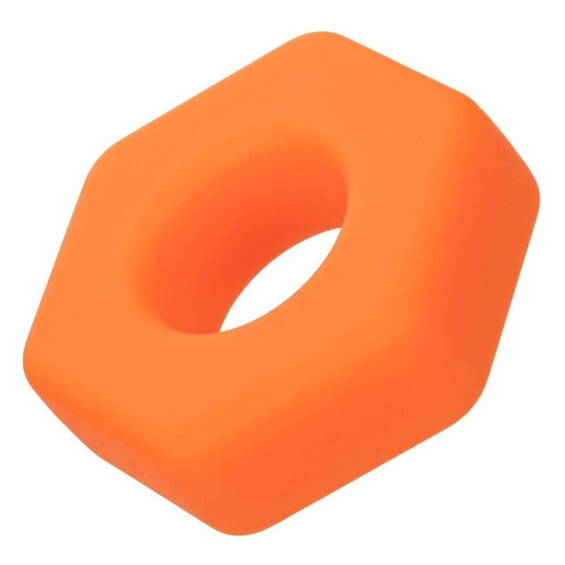 CALEXOTICS - ALPHA PROLONG SEXAGON RING ORANGE