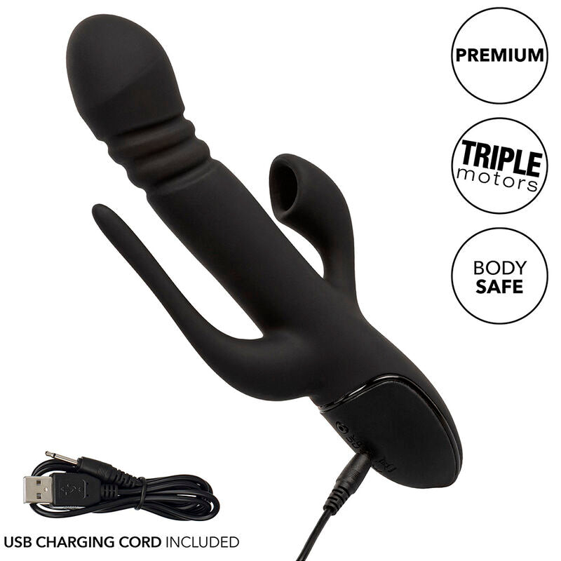 CALEXOTICS - VIBRATOR TRIPLE EUPHORIA BLACK