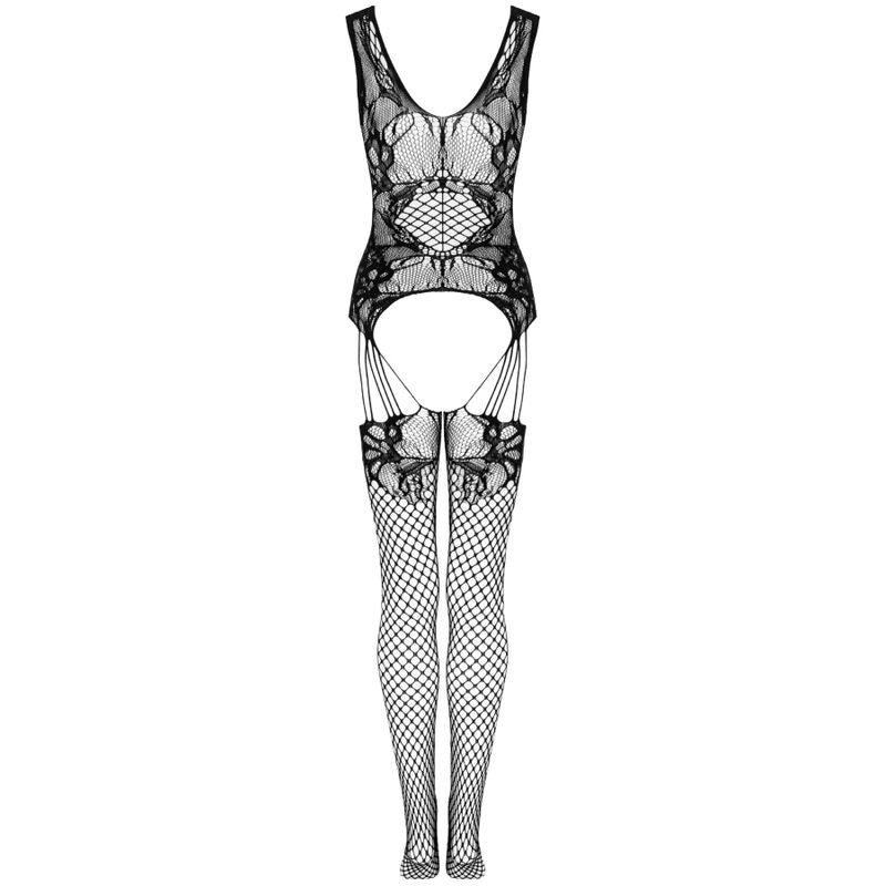 LIVCO CORSETTI FASHION - JULOVE BODYSTOCKING BLACK ONE SIZE