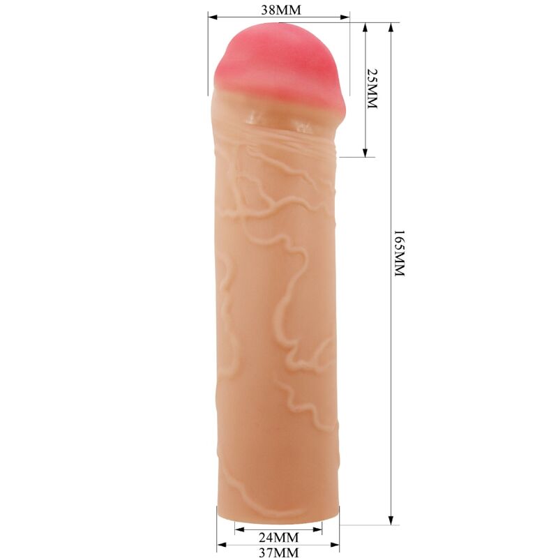 PRETTY LOVE - NILE PENIS EXTENDER COVER FLESH