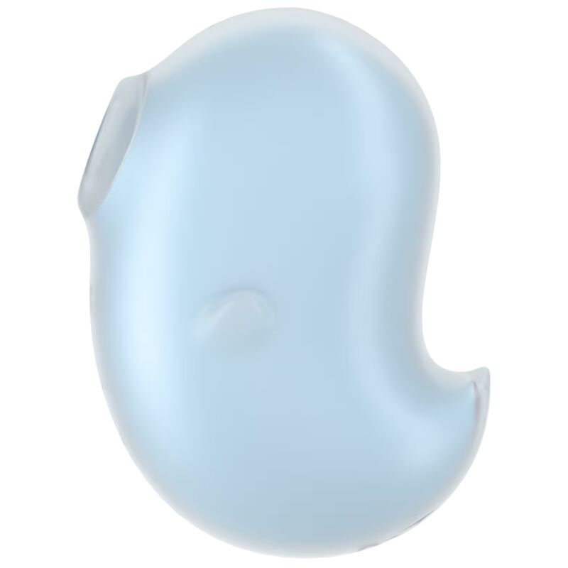 SATISFYER - CUTIE GHOST LAY-ON VIBRATOR LIGHT BLUE